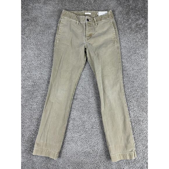 Imogene Willie Save Khaki United SKU Pants Mens 29 Tan All American Chino 29x31 - Picture 1 of 16